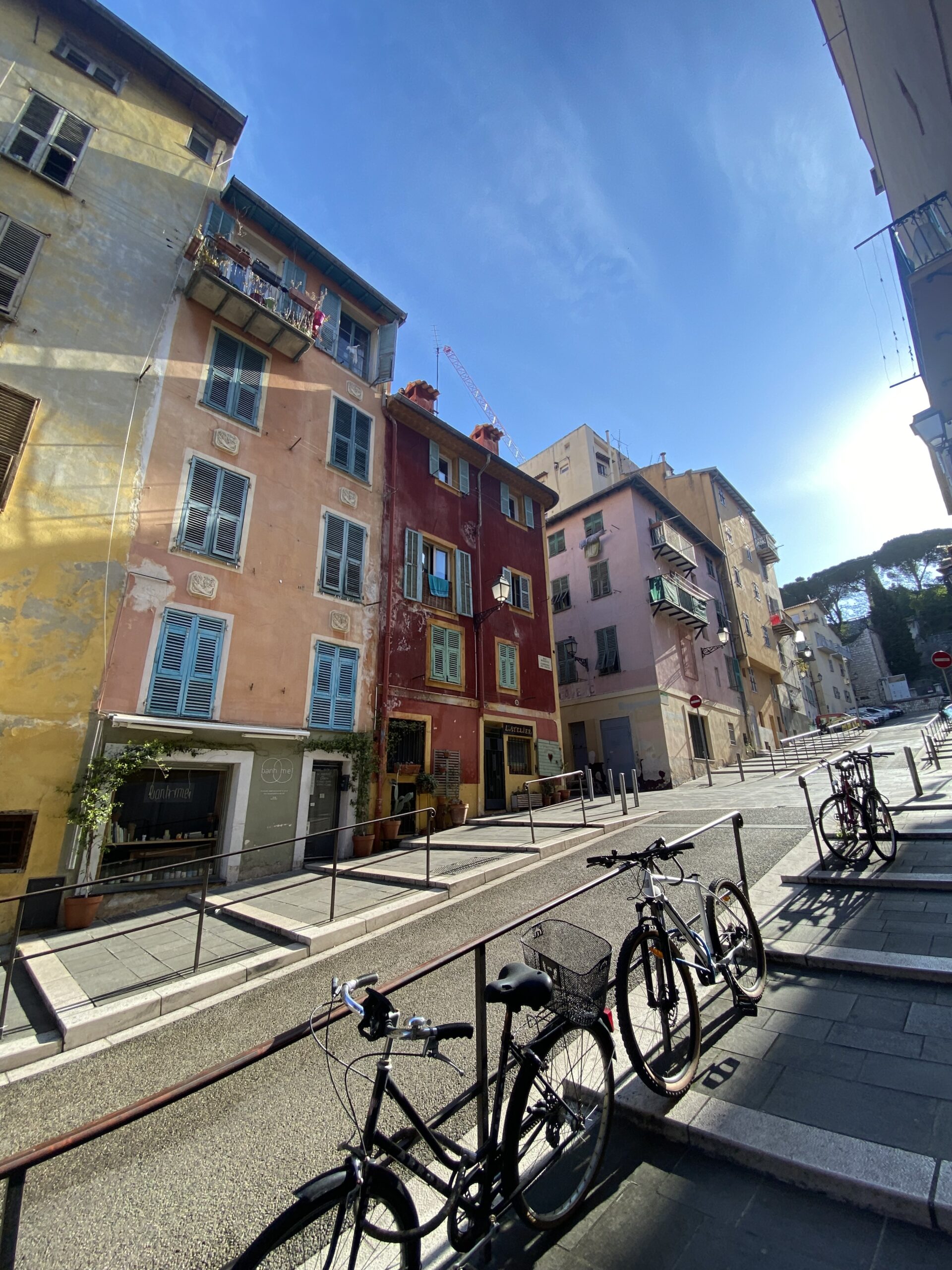 Image of a street in Nice France