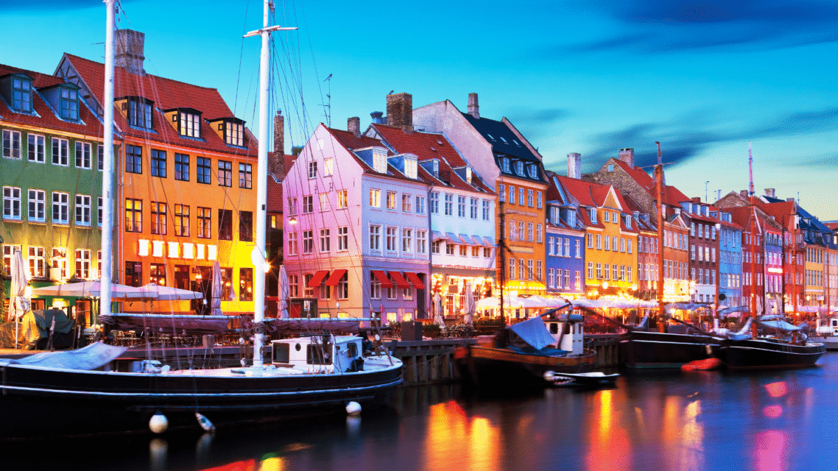 Photo of boats in Copenhagen